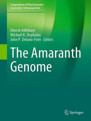 cover image of The Amaranth Genome